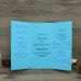 Handmade Print Custom Wedding Invitation Card